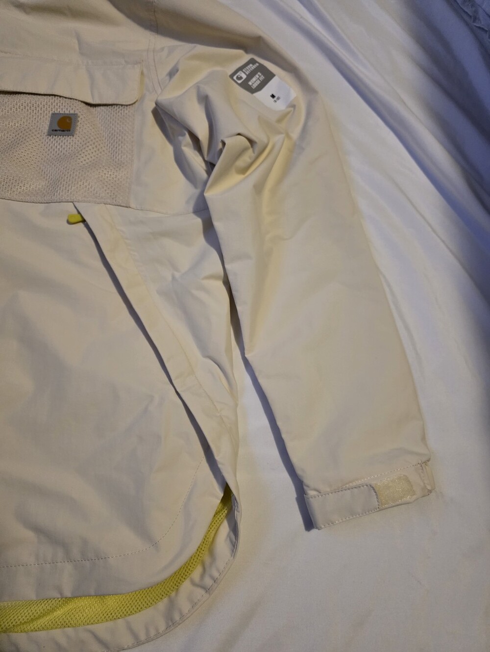 Carhartt Cream Storm Defender Light Weight Jacket - Picture 7 of 12
